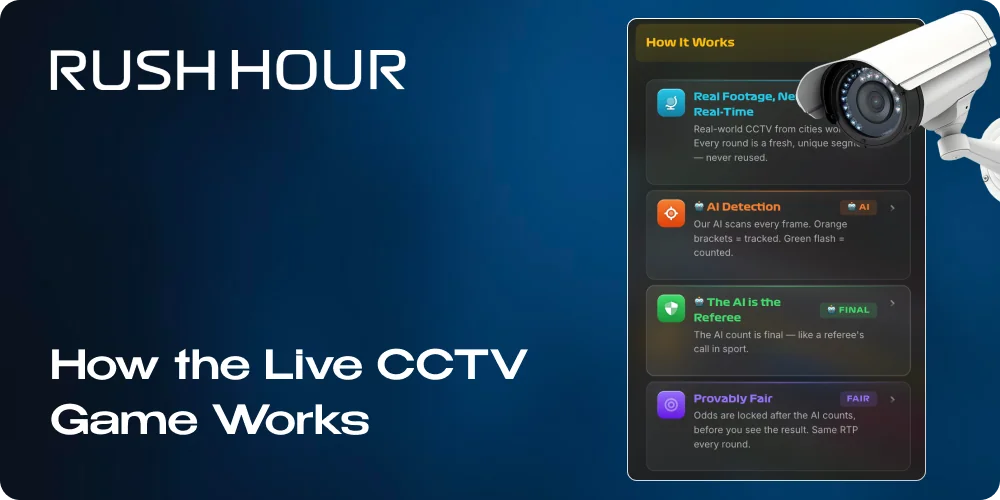 How the Live CCTV Game Works