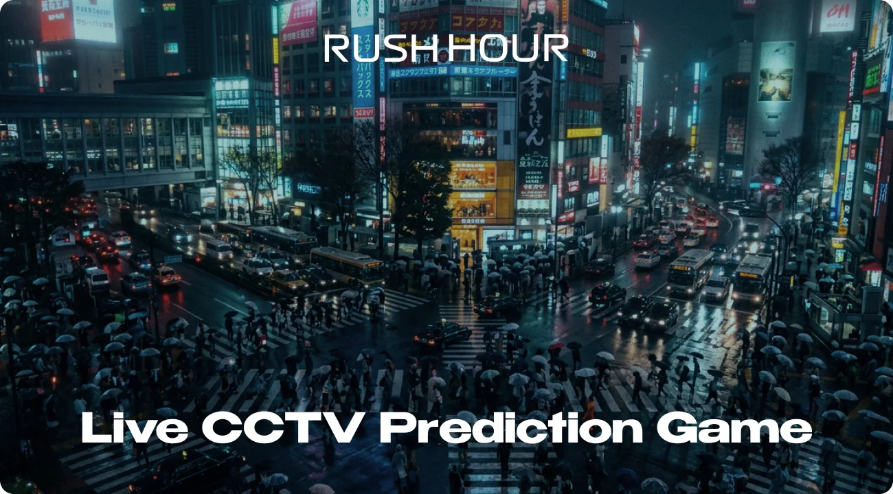 Rush Hour - Live CCTV Prediction Game