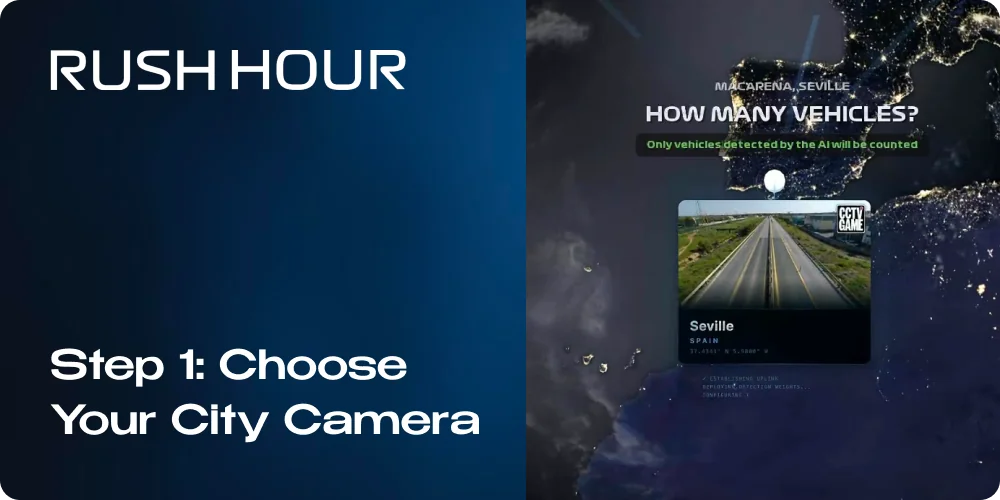 Choose Your City Camera in Rush Hour Game