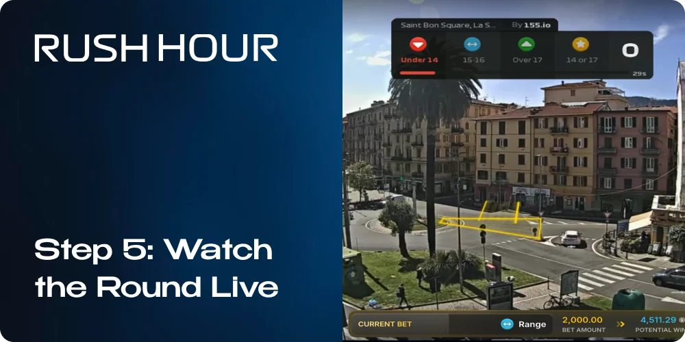 Watch the Round Live in Rush Hour Game